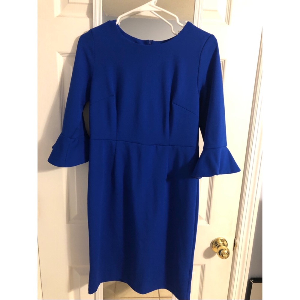 Royal blue dress